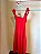 Vestido vermelho recortes A collection - tam M - Imagem 5
