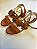 Rasteira caramelo flores Not a Shoe - tam 38 - Imagem 2