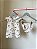 Conjunto vestido The mini forest - tam 9-12m - Imagem 2