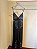 Vestido preto floral Farm - tam P - Imagem 2