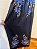 Vestido preto floral Farm - tam P - Imagem 4