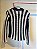Blusa tela bicolor NV - tam M - Imagem 5