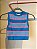 Top listrado azul Zara - tam P - Imagem 2