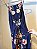 Vestido midi fundo azul Farm - tam P - Imagem 4