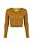 Top tricot dourado NV - tam PP - Imagem 1