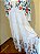 Vestido branco bordado Marie Mercié - tam GG - Imagem 6