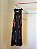 Vestido fundo preto floral Farm - tam GG - Imagem 2