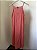 Vestido midi coral Betelgeuse - tam M - Imagem 2