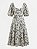 Vestido Bordado Midi Frutacor - tam 40 - Imagem 1