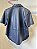 Camisa azul de couro NK - tam P - Imagem 5