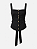 Corselet pesponto preto Skunk- tam 42 - Imagem 1