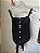 Corselet pesponto preto Skunk- tam 42 - Imagem 2