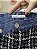 Saia jeans com tweed Andreza Chagas - tam 38 - Imagem 4
