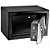 Cofre Eletrônico Ordene Preto Digital Office Line com Senha e Chave - Imagem 3