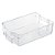 Cesto Multiuso Acrílico Médio 31x21 Suporte para Geladeira Armário - Imagem 2