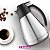 Garrafa Térmica Sanremo Acolher 1 Litro Aço Inox Bule Térmico Café - Imagem 3