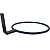 Suporte Anel Raiz 12cm Parede para Vaso Pequeno Horta Jardim Vertical - Imagem 1
