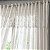 Cortina Sala Quarto Renda Irlanda Marfim 350x220cm para Varão Interlar - Imagem 2