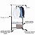 Arara de Roupas Ordene com Altura Regulável Sapateira Cabideiro Closet - Imagem 3