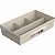 Organizador Gaveta Multiuso 4 Divisórias 35x20cm Ordene Armário Closet - Imagem 3