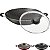 Panela Wok Tramontina Paris 36cm 6 Litros Antiaderente com Tampa Vidro - Imagem 1