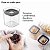 Kit 6 Potes OU Acrílico 150ml Herméticos Porta Temperos Condimentos - Imagem 8