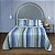 Kit Cobre Leito Lepper Queen Estampado M4 com 2 Porta Travesseiro - Imagem 1
