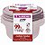 Kit 3 Potes Plástico Sanremo Vac Freezer 530ml Ultra Protect Redondo - Imagem 1