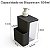 Porta Detergente e Esponja Dispenser Pia 500ml com Válvula Dosadora - Imagem 5