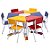 Conjunto Escolar Sextavado - Imagem 1