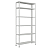 Estante desmontavel  cinza 6 prateleiras com reforço 198X92,5X42cm - Imagem 1