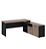 Mesa Dinâmica c/ Armário lateral 1700X1500X1600X750mm sev/pre  TEK - Imagem 1