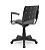 Cadeira Secretária Ergoplax Preta - Imagem 2