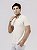 Camisa Polo Piquet Pima Creme - Imagem 1