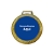 Medalha de Metal Personalizadas e Resinadas Com fita REF: MRM - Imagem 2