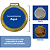 Medalha de Metal Personalizadas e Resinadas Com fita REF: MRM - Imagem 3