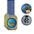 Medalha de Metal Personalizadas e Resinadas Com fita REF: MVM8060 - Imagem 1