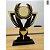 Troféu de MDF TFA117 com Acrílico Dourado Personalizado - Imagem 4