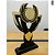 Troféu de MDF TFA117 com Acrílico Dourado Personalizado - Imagem 5
