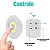 Lampada Spot Inteligente Luz Led Sem Fio Com Controle Remoto - Imagem 8