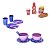 Kit Infantil Comida Geladeira Fogão Microondas Ferro 60p - Imagem 6