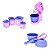 Kit Infantil Comida Geladeira Fogão Microondas Panela 53p - Imagem 3