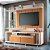 Home Theater Eclipse - Ref. 4048 - Off white / Cinamomo - Hb Móveis - Imagem 1