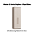 Módulo 02 Portas c/ Cabide e Gavetas Elegance 4221A - Níquel / Blanc - Móveis Castro - Imagem 2