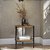 Mesa de Centro - Ref. LI017 - Canela/Preto - Linha Industrial - Kappesberg - Imagem 1