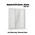 Roupeiro 170cm 03 Portas de Correr - Ref. H563 - Branco - Kappesberg - Imagem 3