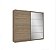 Roupeiro 02 Portas Sofisticatto Full Glass - Ref. 4905 - Canela Wood - THB - Imagem 3