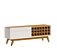 Rack Classic Adega 01 Gaveta 1.4 - Ref. 12433 - Off White / Nature - Imcal - Imagem 1