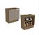 Balcão 02 Portas 80cm - Ref. M623 - Nogueira / Fendi - Linha Botanic - Kappesberg - Imagem 1