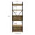 Estante Alta c/ Portas - LI018 - Freijó/Preto - Linha Industrial - Kappesberg - Imagem 5